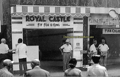 1969 - Royal Castle on Flagler Street, downtown Miami