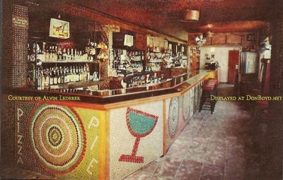 1950's - the interior of the Bottle Cap Inn on NW 119th Street
