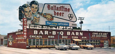 1960's - Bar-B-Q-Barn on South Dixie Highway, Miami