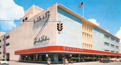 1950's - Burdine's Department Store in downtown Ft. Lauderdale
