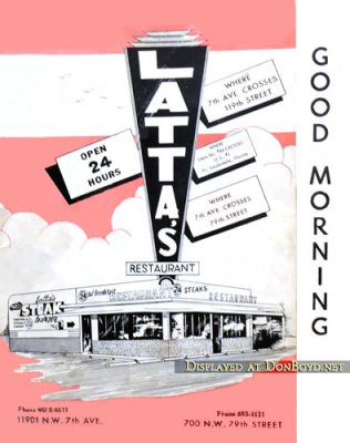Latta's Restaurant Images Gallery - click on image to view the gallery