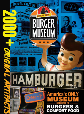 Burger Beast Museum Gallery - located at the entrance to the Magic City Casino in Miami