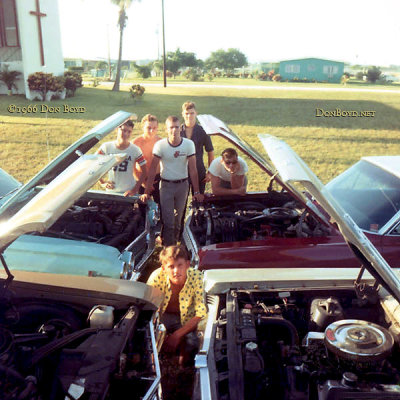 1966 - Terry Bocskey in front, Richard Sullivan, Bob Zimmerman, Jack Sullivan, Jack Terrell, Lanny Paulk at back