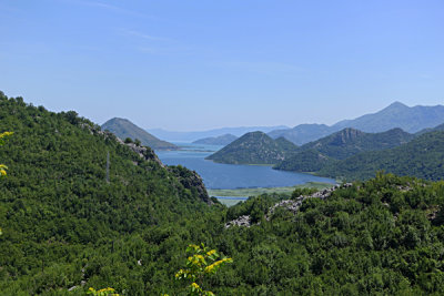 Vista of Lake Skardar, enroute to Crnojevica Village.