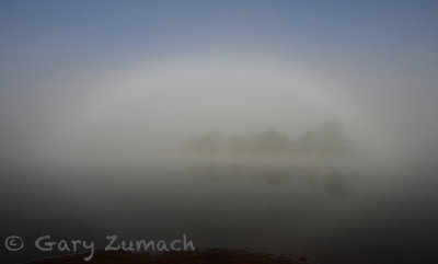 Fogbow, Wisconsin River