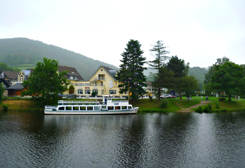 Our Hotel at Einruhr on Lake Obersee