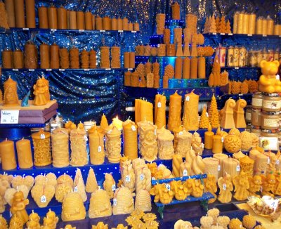 Beeswax Candle Stall . 1