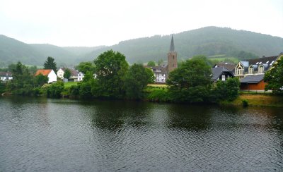 Einruhr Village on the Lake Obersee