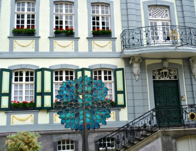 Monschau Street Decoration & Facade