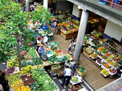 FUNCHAL MARKET COURTYARD 