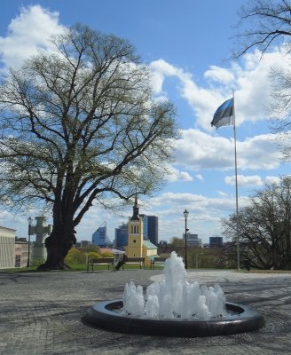 FOUNTAIN ON HARJUMAGI HILL 