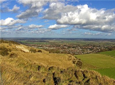  VIEW OF STEYNING & BEYOND 