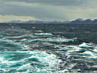 ROUGH  WATERS  IN THE ARCTIC CIRCLE
