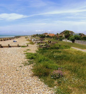 VIEW ALONG KINGSTON GORSE BEACH