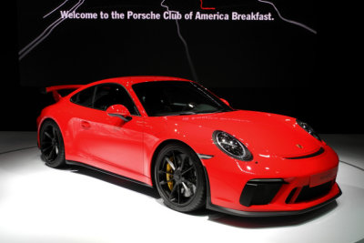 New York International Auto Show Preview for Porsche Club Members -- April 14, 2017