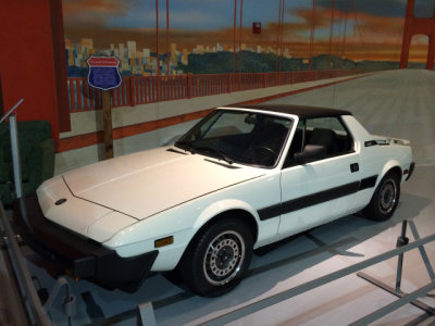 1987 Bertone X1/9 (originally badged as a Fiat) with 1.3 litre 4-cylinder engine (5407)