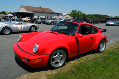 Steve and Joan W's 964-generation Porsche 911 has won many concours awards. (1057)