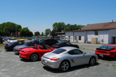 Parking lot of CPR Classic East in Easton, MD. (1068)