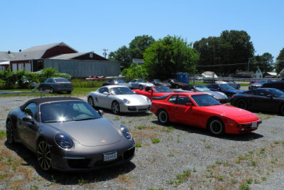 Parking lot of CPR Classic East in Easton, MD. (1070)