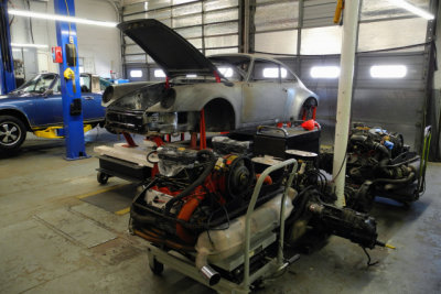 CPR Classic East specializes in restoring vintage Porsches. (1092)