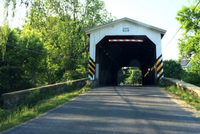Bridge No. 3 -- Lime Valley Covered Bridge in Willow Street, PA, photographed on May 28, 2016. (IMG_3383)