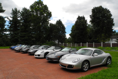 9 of 25 Porsches that took part in the driving tour (1312)
