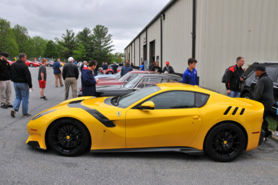  2017 Ferrari F12tdf, one of 799, sold only to Ferrari's most valued customers. Radcliffe event in Reisterstown, MD. (DSC_4657)