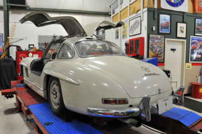 1950s Mercedes-Benz 300 SL Gullwing at Radcliffe Motorcar Co. event. (DSC_5109)