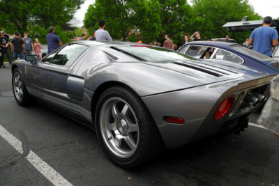 2005 or 2006 Ford GT, Cars & Coffee in Great Falls, VA (DSCN0815)