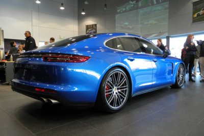 2017 Porsche Panamera Turbo, Porsche of Silver Spring, MD, 24 Hours of Daytona Viewing Party for Porsche Club members (DSCN9591)