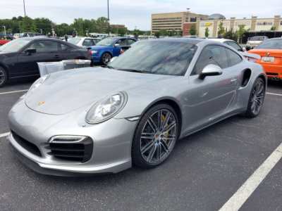 2015 Porsche 911 Turbo S (991.1) at Cars & Coffee in Hunt Valley, MD. (IMG_5815)