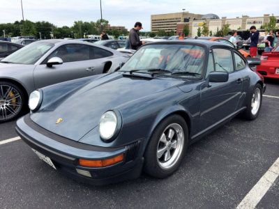 1980s Porsche 911 at Cars & Coffee in Hunt Valley, MD. (IMG_5818)