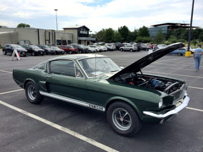1966 Shelby Mustang GT350 at Cars & Coffee in Hunt Valley, MD. (IMG_5823)