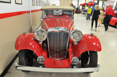 1937 SS-100 Jaguar at Radcliffe Motorcar Co. event. (DSC_4874)