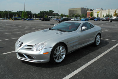 2006 Mercedes-Benz SLR McLaren at Cars & Coffee in Hunt Valley, MD. (DSCN1306)