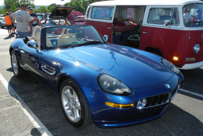 2002 BMW Z8 at Cars & Coffee in Hunt Valley, MD (DSCN1389)