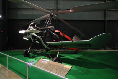 Kellett K-2/K-3 Autogiro, cross between plane & helicopter. This K-2 was 1st autogiro tested by Army Air Corps, in 1931. (8018)