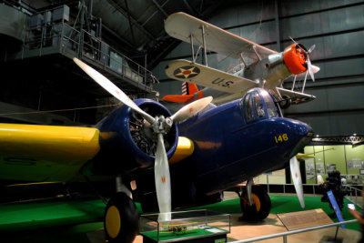 Martin B-10: The aircraft on display, an export version sold to Argentina in 1938, is the only remaining B-10. (8031)