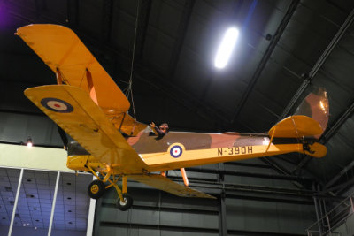 De Havilland DH 82A Tiger Moth -- used during World War II to train most Royal Air Force pilots, including some Americans (8048)