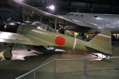 Mitsubishi A62M Zero: The fighter first flew in April 1939, and the Japanese navy produced 10,815 Zeros from 1940-1945. (8086)