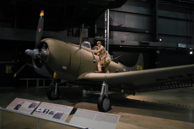 Douglas A-24 -- The U.S. Army Air Corps's version of the Navy's Dauntless dive bomber has a colorful history. (8103)