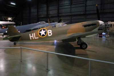 Supermarine Spitfire Mk.Vc: The Spitfire won fame and admiration for its key role in the Battle of Britain in 1940.  (8135)