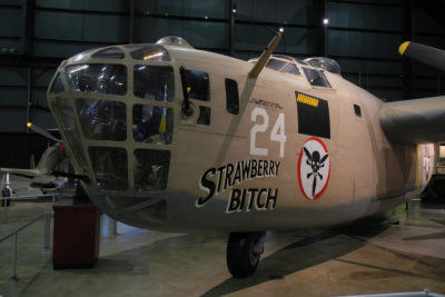 Consolidated B-24D Liberator: Because of its great range, it was particularly suited for long-distance bombing missions. (8154)