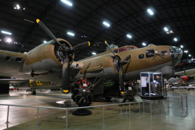 Boeing B-17G Flying Fortress: The B-17 is best known for the daylight strategic bombing of German industrial targets. (8193)