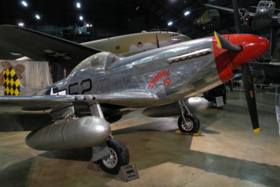 North American P-51D Mustang: The Mustang is among the best known and most admired U.S. fighters of World War II. (8209)