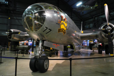 Boeing B-29 Superfortress Bockscar: In 1943,  the USAAF sent its B-29s to Asia, where they flew from China to Japan. (8249)