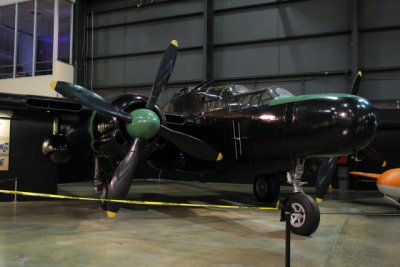 Northrop P-61C Black Widow: The heavily-armed P-61 was the first U.S. aircraft specifically designed as a night fighter. (8257)