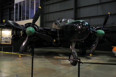 Northrop P-61C Black Widow: This WWII night fighter was used by the USAAF in Europe and the Pacific in 1944 and 1945. (8258)