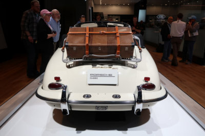 One-owner 1963 Porsche 356B Cabriolet restored by Porsche Classic at Porsche Cars North America's Atlanta headquarters. (0375)