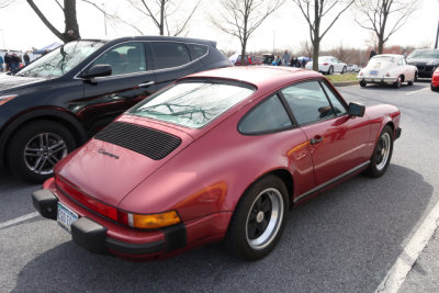 Porsche 911 Carrera, spectator parking lot, Porsche Swap Meet in Hershey, PA (0644)